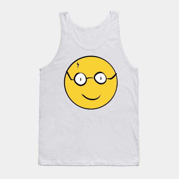 Smiling Boy Who Lived Tank Top by Sunsettreestudio